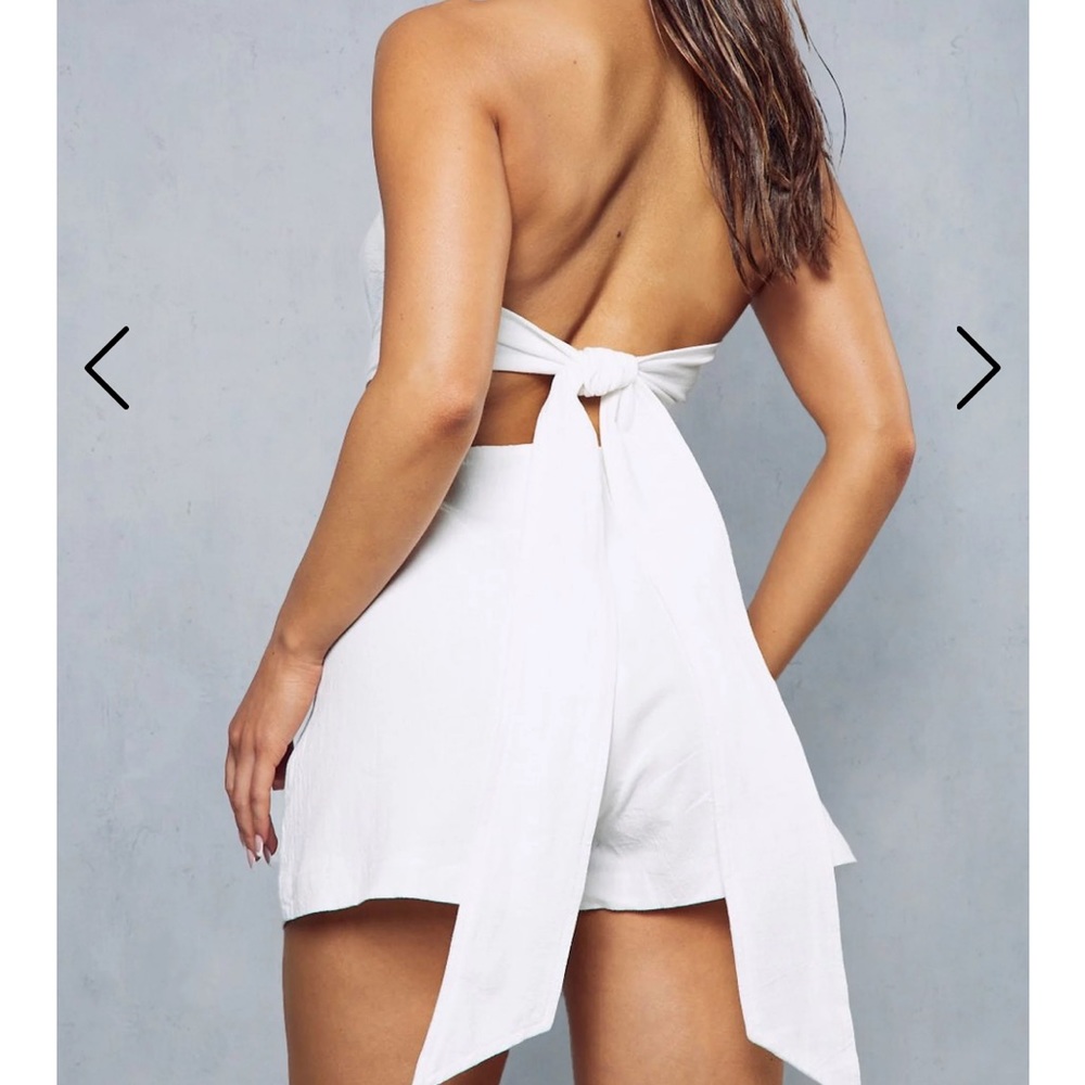 MISSPAP LINEN ROMPER - Picture 2 of 4